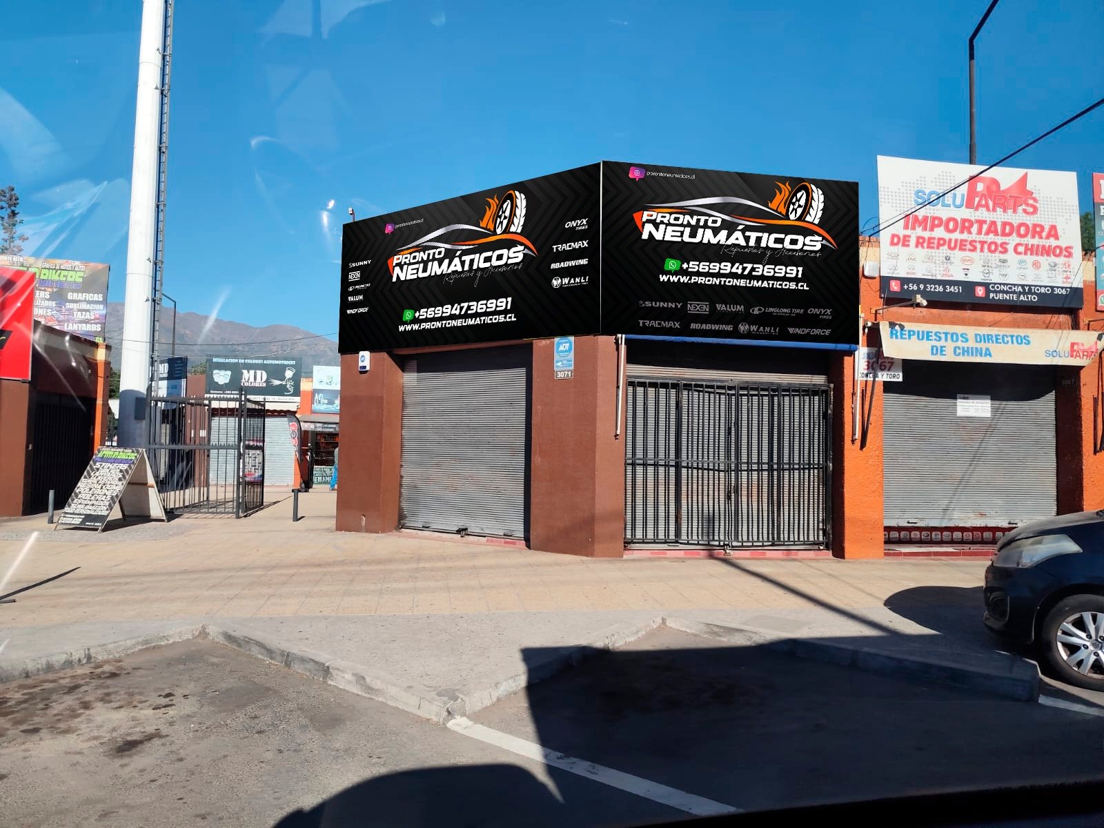 Local de Puente Neumáticos en Av. Concha y Toro 3071, Puente Alto